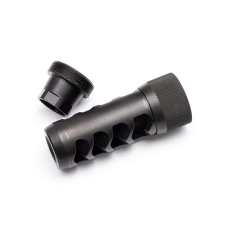 Area419 Sidewinder Mag Self Timing Muzzle Brake 30 Cal Black Nitride 5/8-24