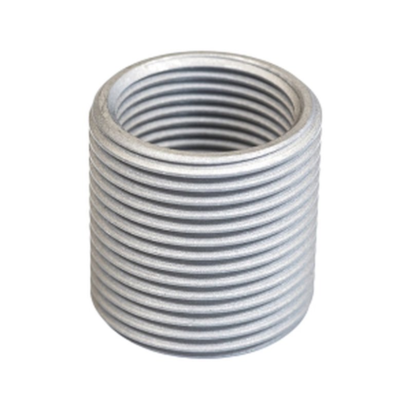 Precision Armament M4 Shoulderless Thread Adapter 1/2"-28 to 5/8"-24 Stainless