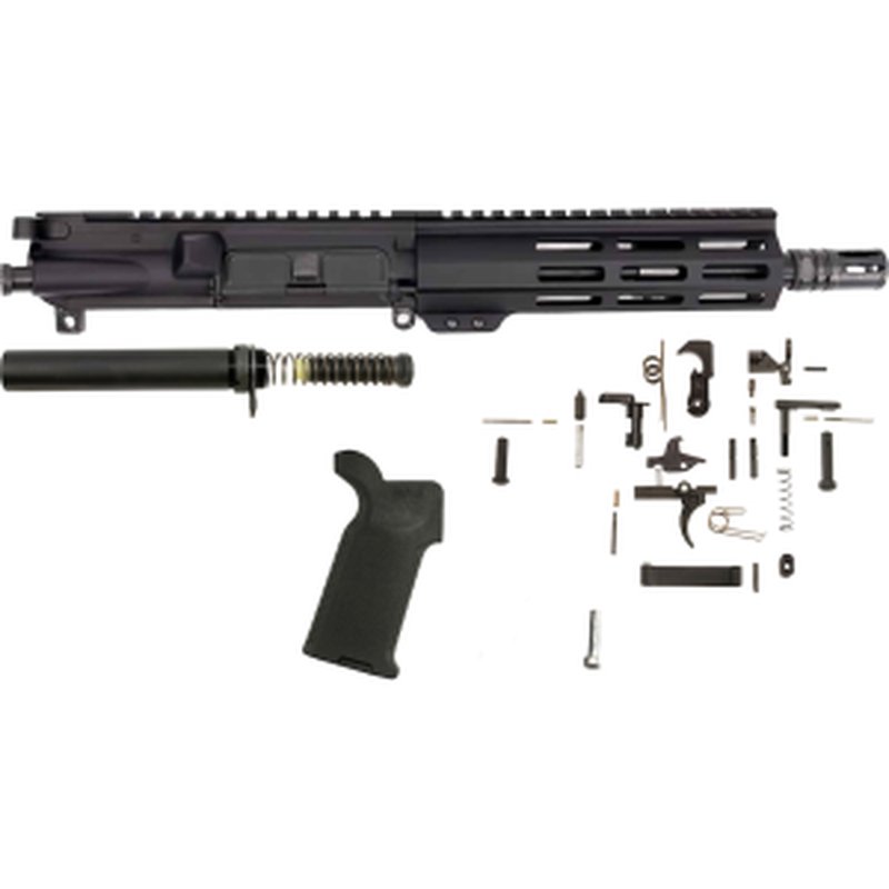 AR-STONER AR-15 Enhanced Pistol Build Kit 5.56 NATO 8" M-LOK Upper + MOE Lower Kit