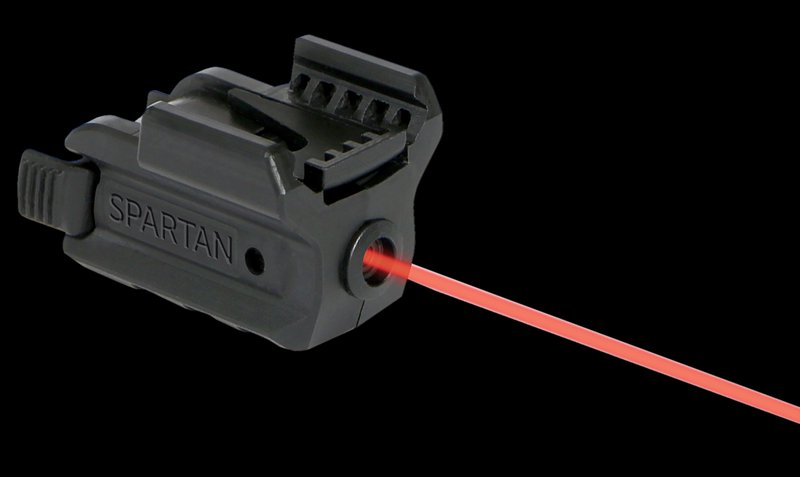 LaserMax Spartan Adjustable-Fit Red Rail-Mounted Laser Sight SPSR