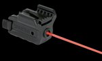 LaserMax Spartan Adjustable-Fit Red Rail-Mounted Laser Sight SPSR