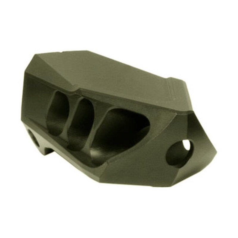 Cadex MX1 Micro Muzzle Brake Max .223/5.56 1/2-28 Thread O.D. Green