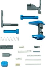 Timber Creek ARLPKB Lower Parts Kit (Blue Anodized Aluminum) for AR-15