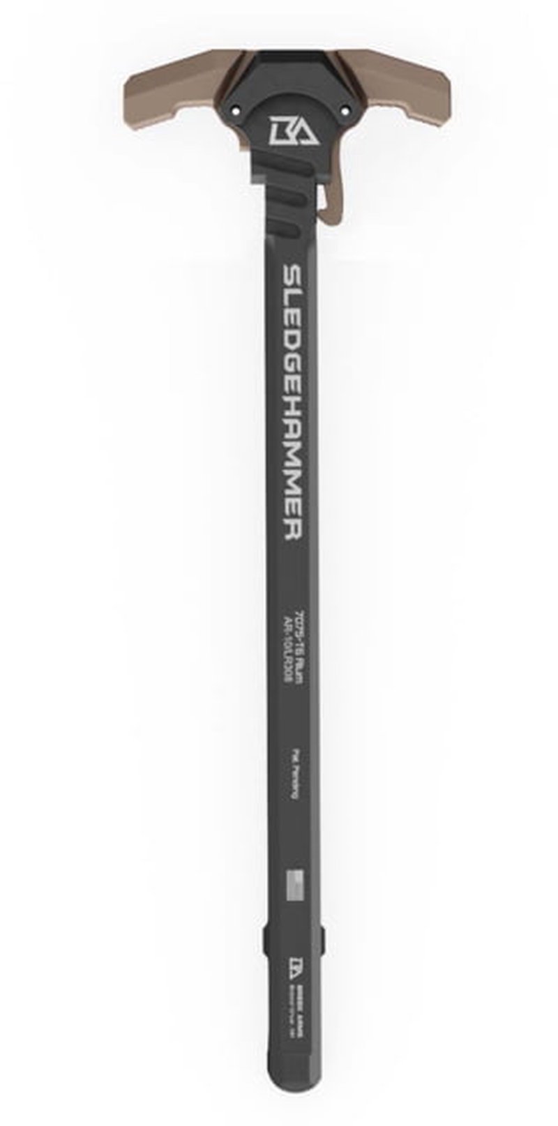 Breek Arms Sledgehammer Ambidextrous Charging Handle AR-10 / LR-308 Flat Dark Earth (FDE)