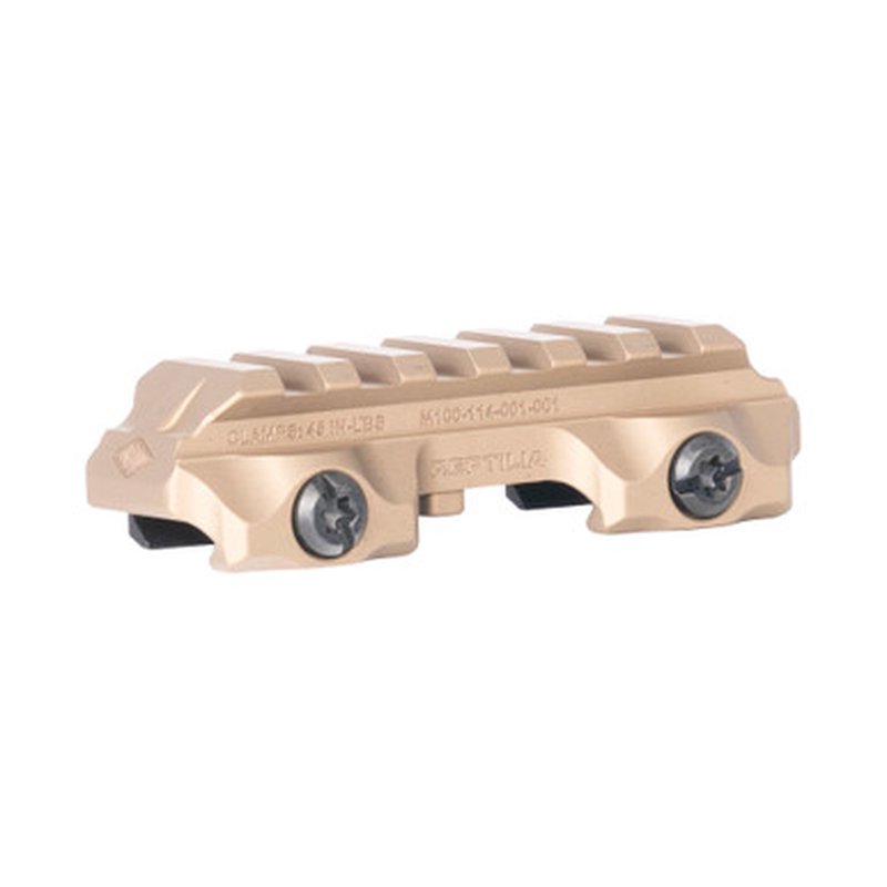 Reptilia RMU .625" 6-Slot Picatinny Rail Mount (FDE)