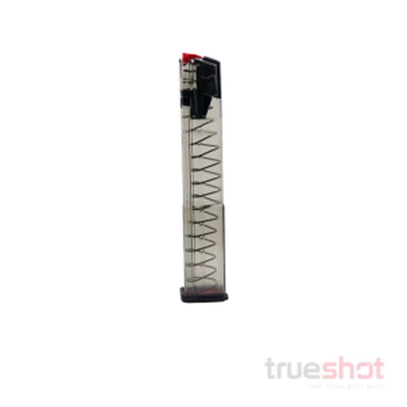 ETS Omega Mag Glock 17-19 9mm 30 Round Clear Steel Polymer Magazine