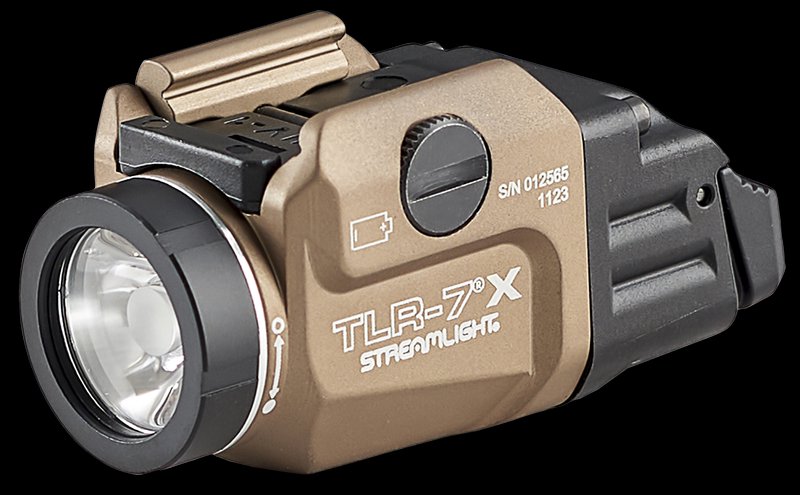 Streamlight TLR-7X LED Weapon Light 500 Lumens Flat Dark Earth