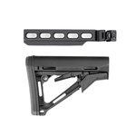 Samson Manufacturing The BRE Bufferless Receiver Extension, Black - Lightweight and Stable - 04-0
