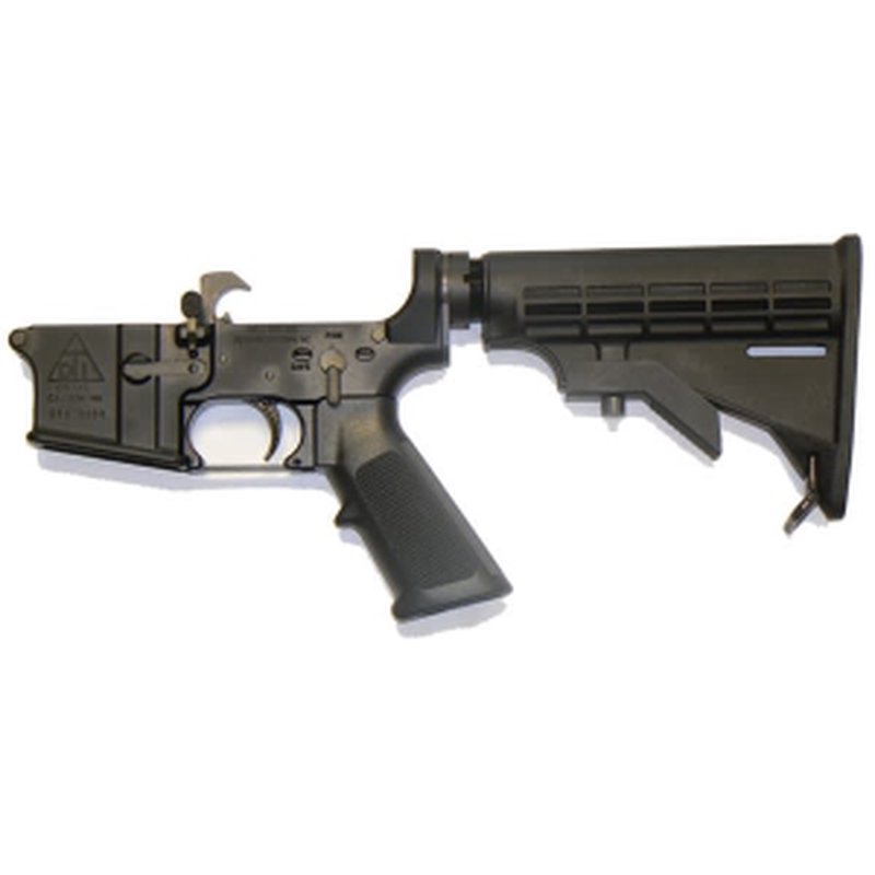 Del-Ton AR-15 M4 Complete Lower Receiver, Buttstock - LR102T