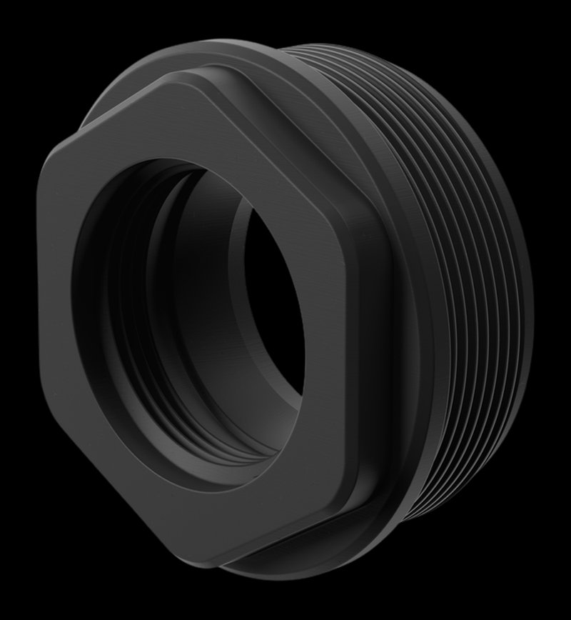 Breek Arms Plan B HUB One Suppressor Mount 0.9x24 TPI BRK4402