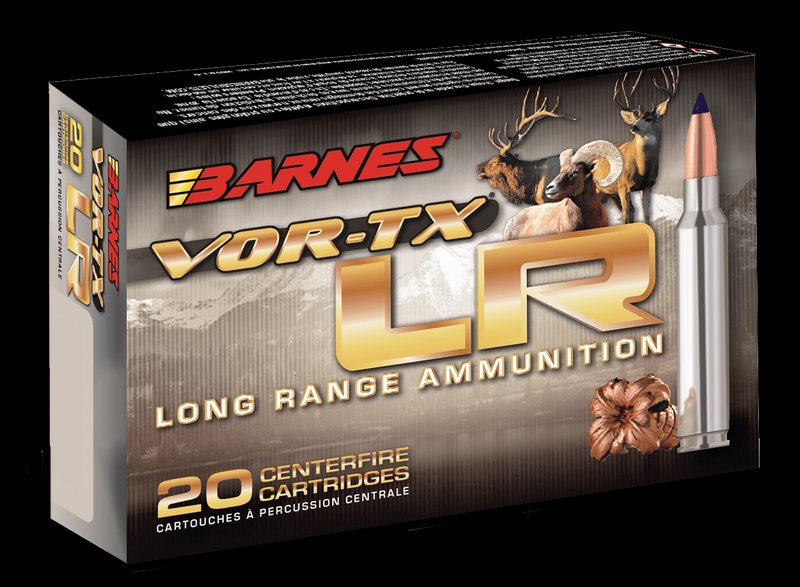 Barnes Vor-TX LR Rifle Ammunition .300 Rem Ultra Mag 190 Grain LRX Boat Tail
