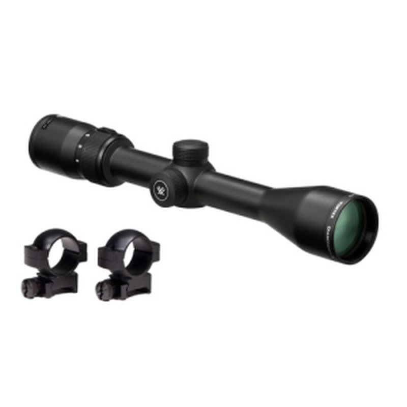 VORTEX Diamondback 4-12x40 Rifle Scope w/ Hunter 1\" Medium Rings