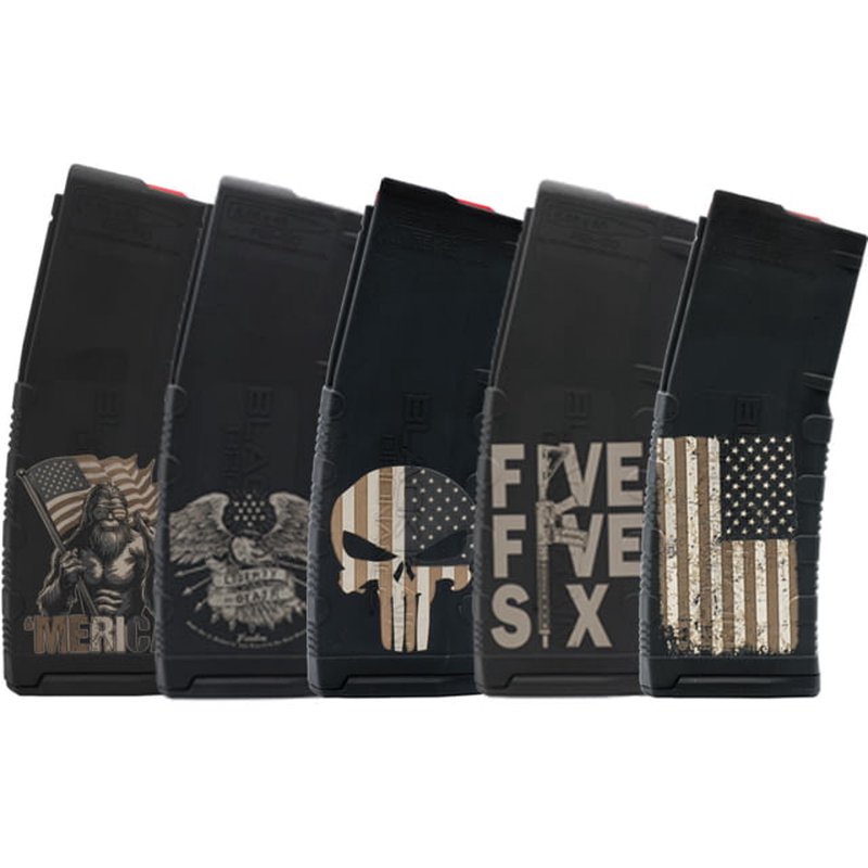 Black Rain Ordnance AR-15 Magazine 25-Round Black 5-Pack