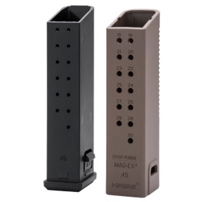 KRISS G20/G40 33-Round 10mm Magazine Extension Kit Flat Dark Earth/Black