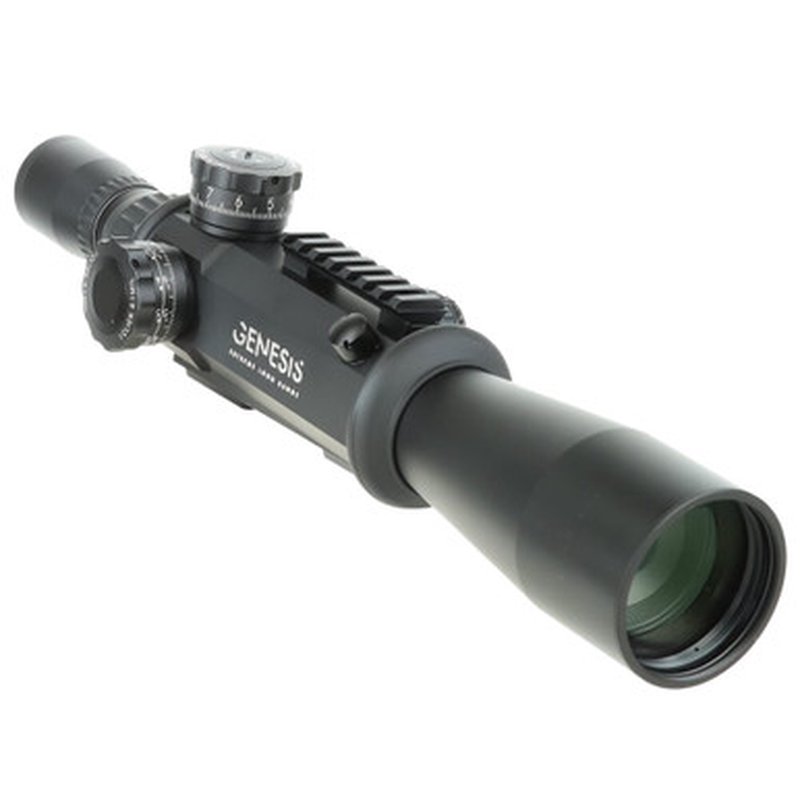 March Genesis Tactical 6-60x56 FML-MT Illuminated FFP Riflescope