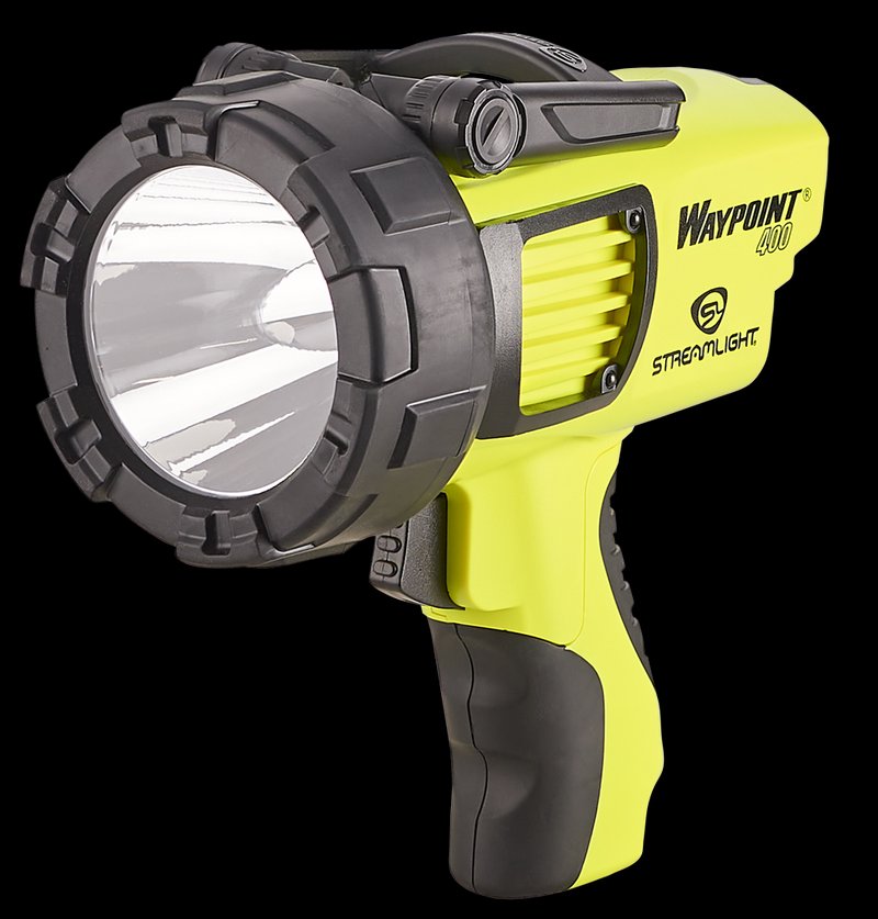 Streamlight WayPoint 400 Spotlight 1,400 Lumen IPX8 Yellow