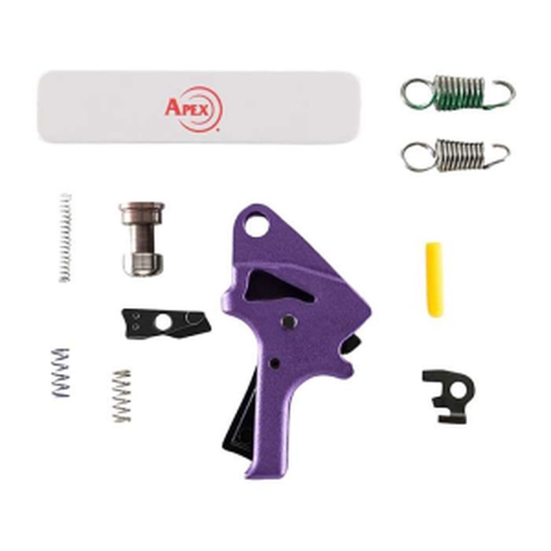Apex Tactical Specialties M2.0 Poly Flat-Faced Forward Set Trigger Kit Purple