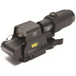EOTech EXPS2-0 Holographic Hybrid Sight II 68 MOA Circle with 1 MOA Dot Green Reticle with G33 3X Magnifier and Switch to Side QD mount Matte Black