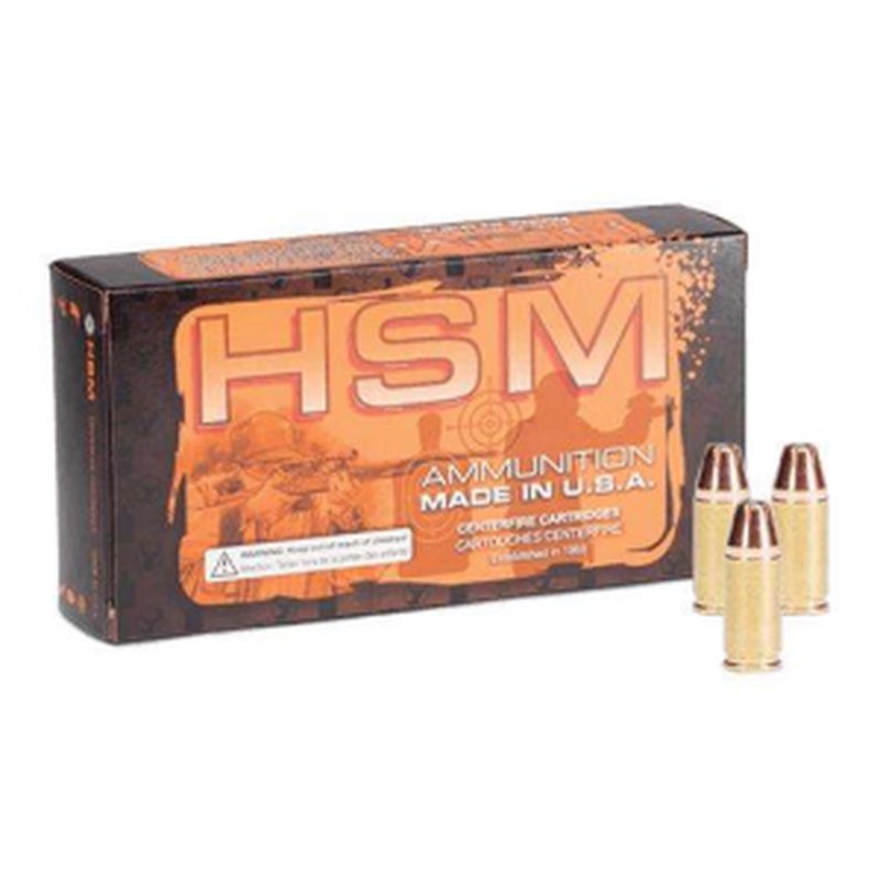 HSM SelfDefense 32 H&R Magnum 100gr JHP Ammunition 50 Rounds