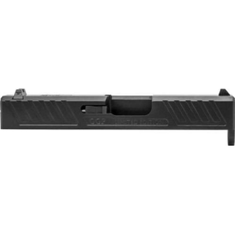 Grey Ghost Precision Glock 43 V1 Stripped Slide Black DLC