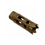 Tiger Rock AR-15/.223/5.56 Custom Ported Muzzle Brake Cerakote Burnt Bronze Small