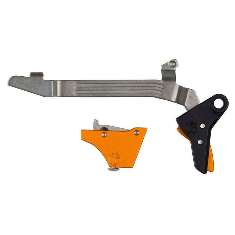 Timney Triggers Alpha Glock Gen 3/4 Large-Frame Competition Trigger 3 lb Pull Orange