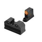 XS Sights R3D 2.0 Night Sight Set - Front/Rear Orange/Orange High-Visibility Sights