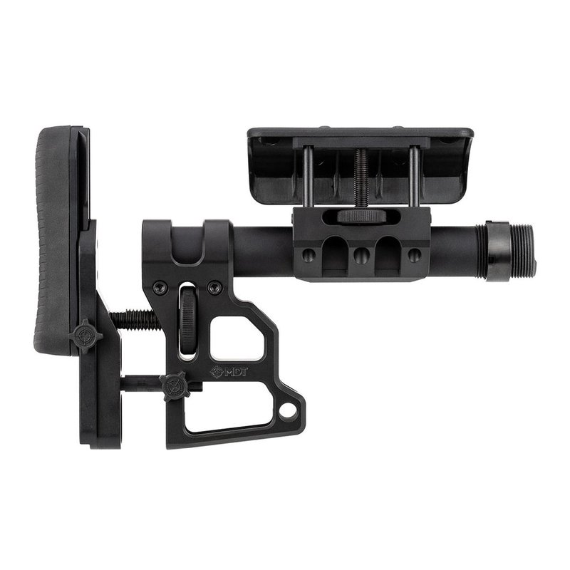 MDT Skeleton Carbine Stock SCS Adjustable Buttstock 6061-T6 Aluminum Black