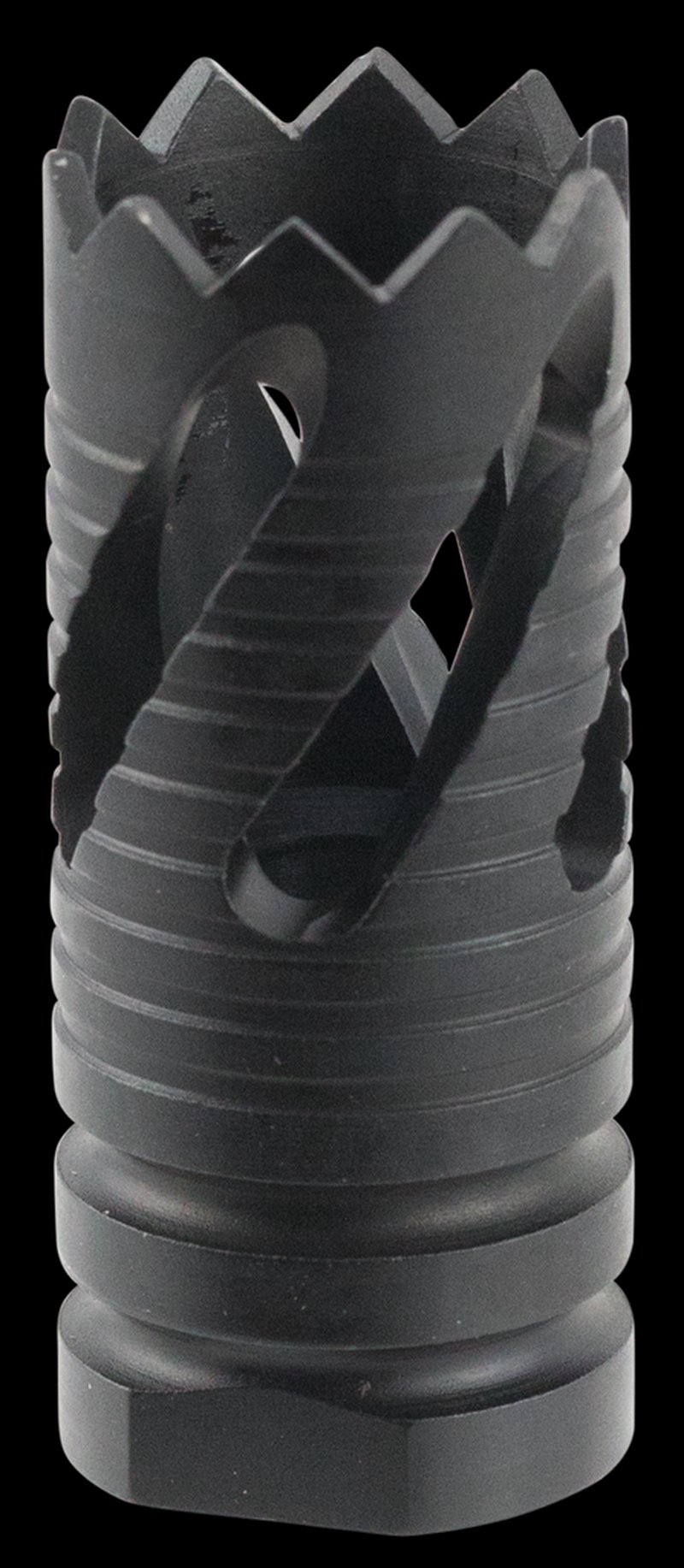 TacFire Thread Crown Muzzle Brake .308 Win AR-10 5/8-24 MZ10213B