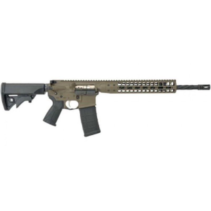 LWRC IC DI E-Series 5.56 NATO 16.1" 30rd - FDE