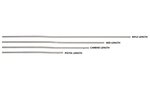 Sniper AR .223 Steel Gas Tube with Roll Pin Pistol Length 6.75 in Stainless small