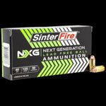 SinterFire SF40125NXG 40 S&W Lead-Free Ball Ammunition 125gr