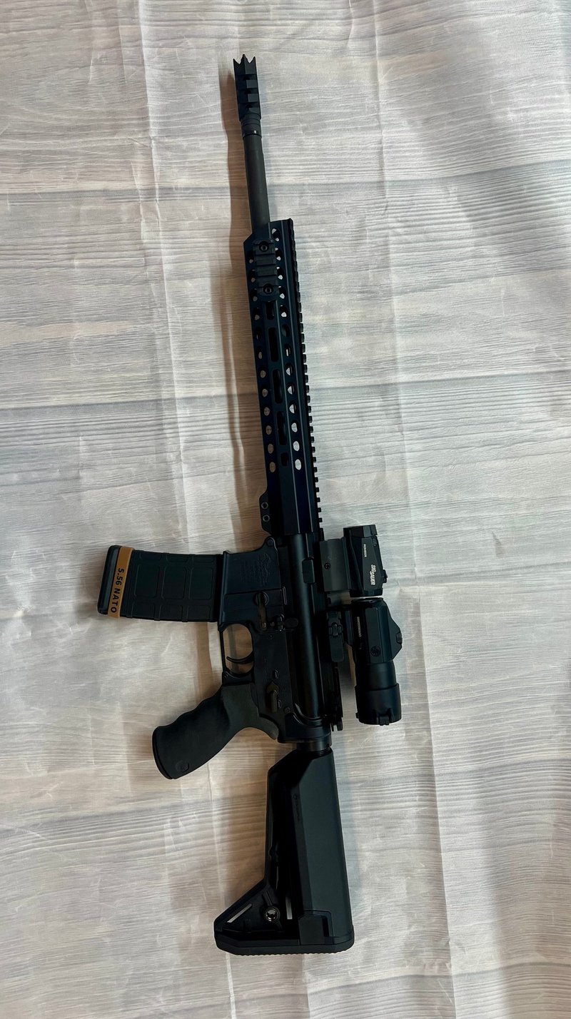 Anderson AM-15 AR-15 Rifle 5.56 NATO 16 Inch Barrel Black M-Lok