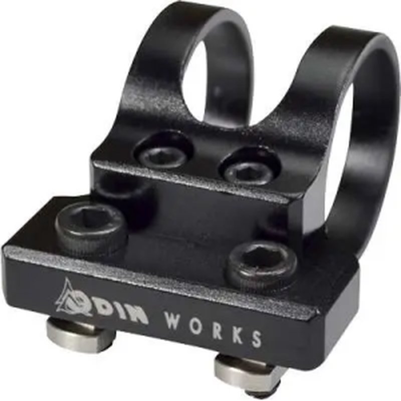 Odin Works Offset Weapon Light Mount for 1" Flashlights Black