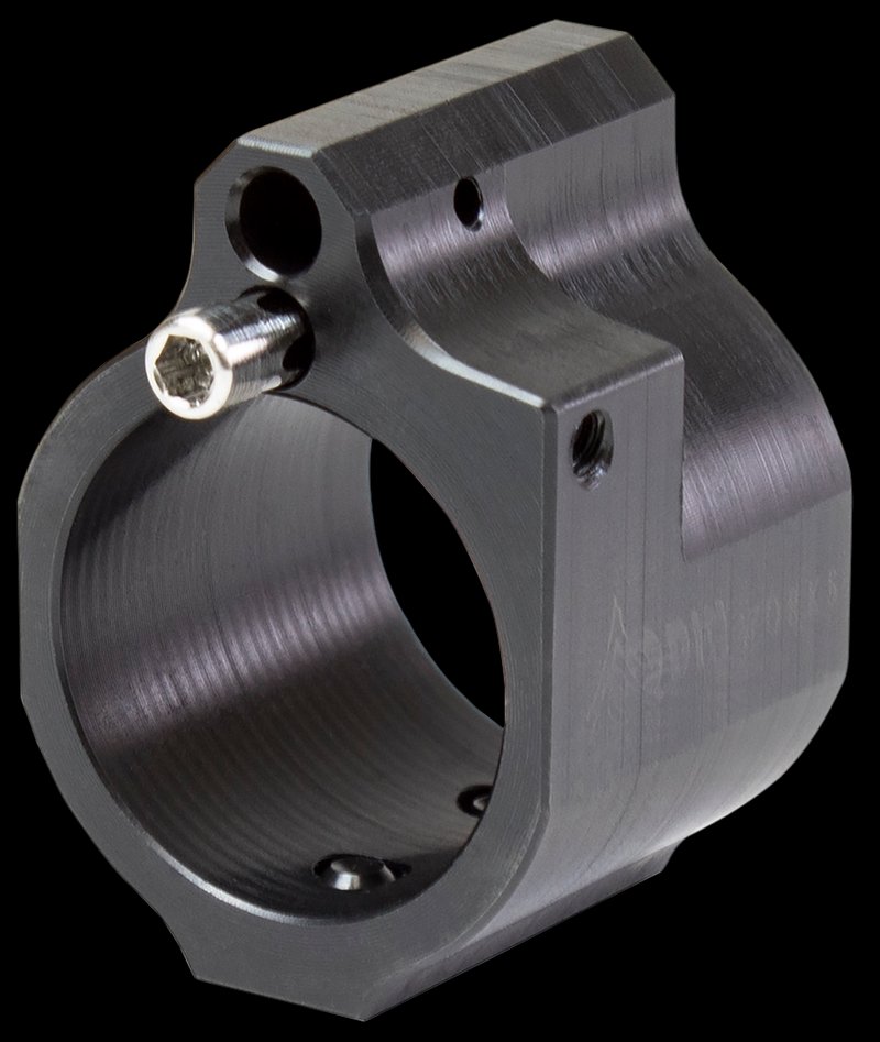 ODIN WORKS GBADJ Adjustable Gas Block .750 Barrel Black Nitride