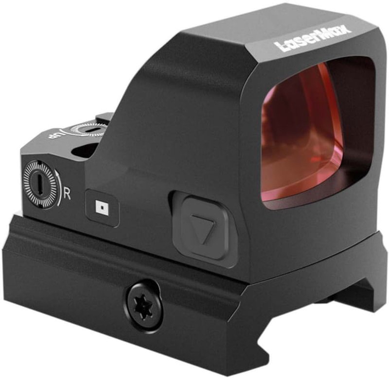 LaserMax Reflex Micro Red Dot Sight LM-MRDS, Color: Matte Black, Battery Type: CR2032, Lithium Metal, 13% Off w/ Free S&H