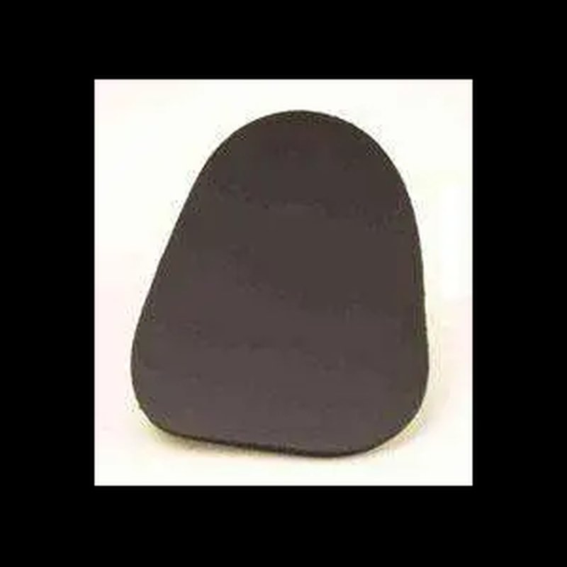 Kick-Eez CHEEK-EEZ Cheek Protector Pad 5 x 6 x 1/4 Black Rubber