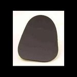 Kick-Eez CHEEK-EEZ Cheek Protector Pad 5 x 6 x 1/4 Black Rubber