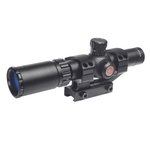 Truglo Tru Brite 30 Series 1-4x24 illuminated rifle scope w/ mount