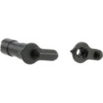 Troy Industries SSDTAMBS0BT00 Safety Selector AR-15 Ambidextrous Steel Matte Black