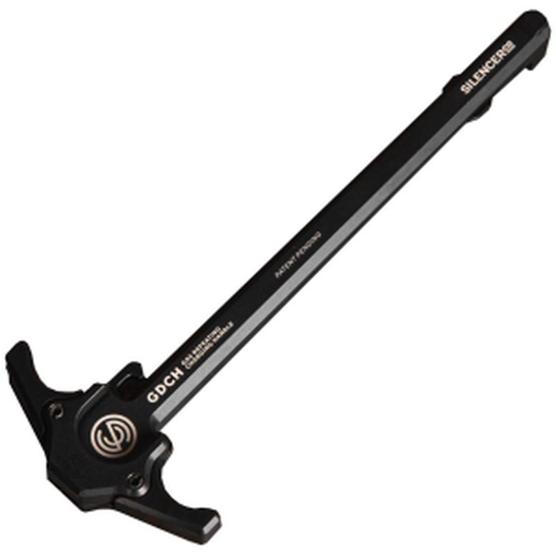 SilencerCo AR-15 Gas Defeating Charging Handle Black
