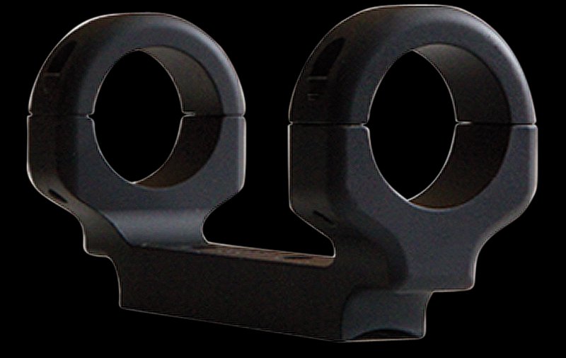 DNZ Game Reaper Ruger Scope Mount Ring Combo Matte Black 1in