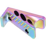 Guntec AR-15 Micro Angle Pistol Grip Rainbow PVD Coated