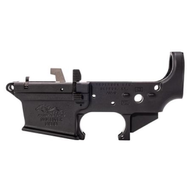 Anderson Manufacturing AM-9 9mm Partial Lower Receiver Assembly with Open Trigger