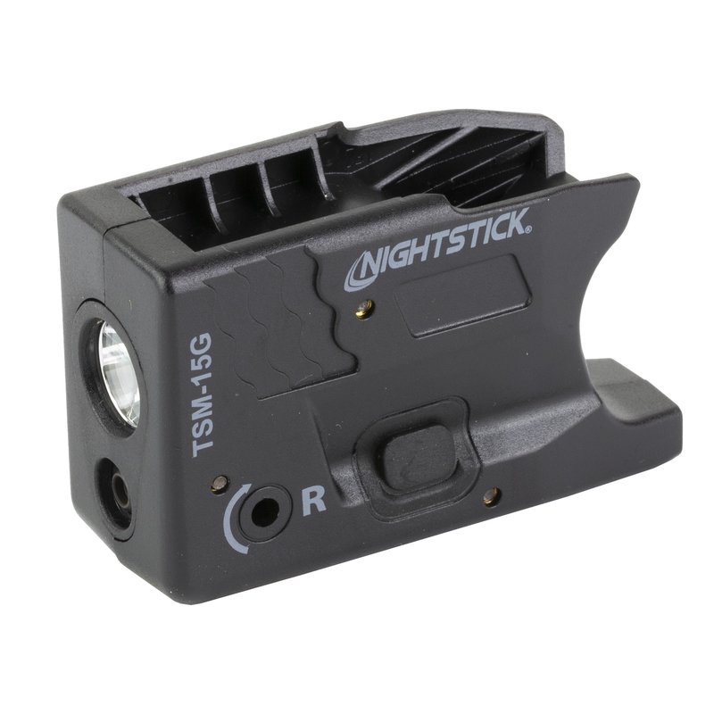Nightstick Rechargeable Subcompact Gun Light with Green Laser - TSM15G