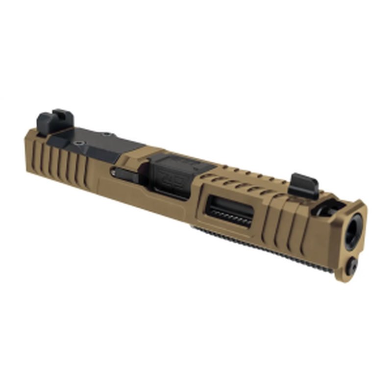 Zaffiri Precision Gen 3 G19 RMR Cut Slide FDE Cerakote BN
