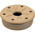 SilencerCo Bravo Flat Front Cap 5.56mm for SilencerCo Omega Steel Flat Dark Earth
