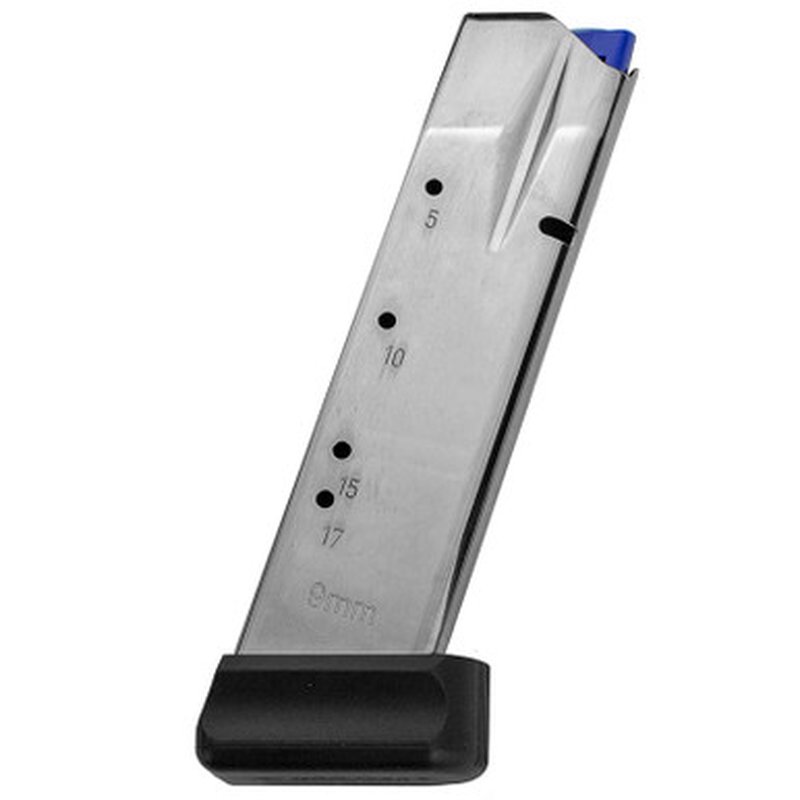 CZ-USA 75/SP-01 Shadow 2 9mm Magazine 19 Round Nickel Plastic Plus 2 Base Pad