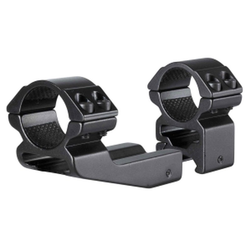 Hawke Reach Forward 50mm Extension Ring 1 Inch High Scope Mount, 2-Piece Weaver High Ring Mount