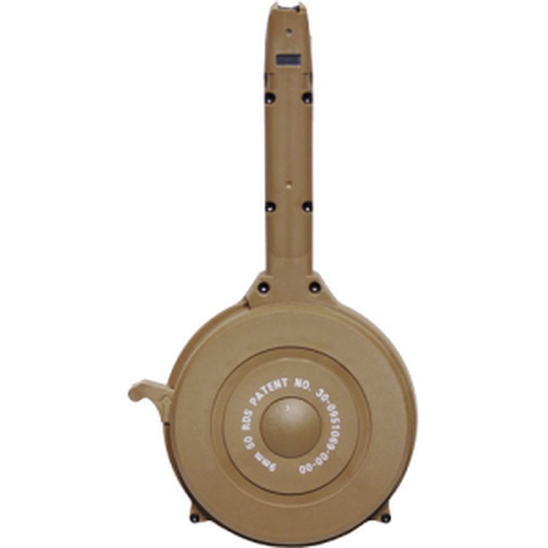Iver Johnson GLOCK9TAN 9mm Luger 50-Round Polymer Glock Magazine (Tan)